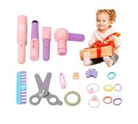 Set Parrucchiere Giocattoli Educativi In Legno Per Lo Styling Dei Capelli