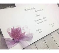 Set partecipazioni Nozze Personalizzate inviti Matrimonio BUONANNO cod. C020 (70)