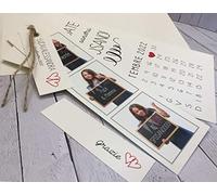 Set partecipazioni Nozze Personalizzate inviti Matrimonio Mamma e papà Si sposano BUONANNO cod. MP01 (90)