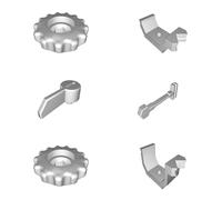 Set Parti Workstation PCB Supporto Aghi Base Gru Manopole M4 M5 Accessori