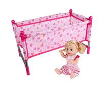 Set Passeggino Per Bambole, Passeggino Leggero Rosa Con Altalena A Dondolo E Sedia, Culle E Culle Per Bambole Passeggino Giochi Di Ruolo Set Da Gioco Con Bambina, Carrozzina Per Bambole Per Ragazze E