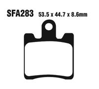 Ebc Sfa Series Organic Sfa283/4 Brake Pads Nero