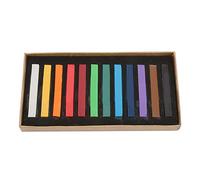 Set Pastelli Quadrati Gessetti Pastello Quadrato ArtistaScatola da 24/24/36/48 Colori assortiti(12 Colori), Set Pastelli Morbidi School Supplies