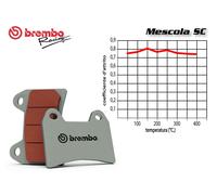 SET PASTIGLIE FRENO ANTERIORE BREMBO PER NORTON COMMANDO SE 961 2012 IN POI
