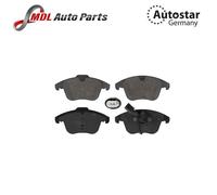 Set pastiglie freno anteriori AutoStar Germany 8K0698151P per modelli Audi A4/A5