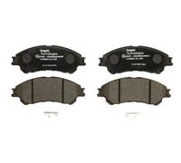 Set pastiglie freno anteriori destra adatte a VITARA 1.0-1.6D 08.13-,...