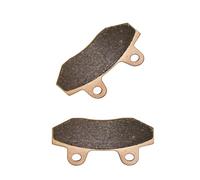 Set pastiglie freno for moto da strada YY50 YY 50 QT-10 2T 2007-2009(Gold FRONT)