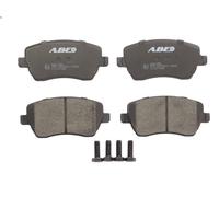 Set pastiglie freno, freno a disco ABE C11077ABE per CUBE (Z11) 1.4 2003-2008