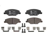 Set pastiglie freno, freno a disco ATE 13.0460-2612.2 RAPID (NA2) 1.6 2011-2013