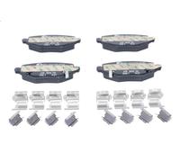Set pastiglie freno, freno a disco ATE 13.0460-2625.2 per ROUTAN 4 2008-2010