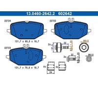 Set pastiglie freno, freno a disco ATE 13.0460-2642.2 GLE (V167) 2 2020-2023