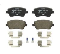 Set di pastiglie freno ATE 13.0460-2709.2, anteriore