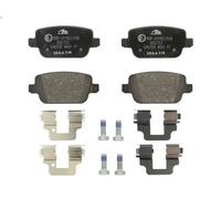 Set pastiglie freno, freno a disco ATE 13.0460-2723.2 per KUGA I 2 2008-2012