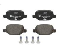 Set pastiglie freno, freno a disco ATE 13.0460-2867.2 GT (937_) 2 2003-201