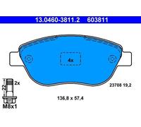 Set pastiglie freno, freno a disco ATE 13.0460-3811.2 (1 set-1 pezzo)
