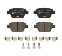 Set pastiglie freno, freno a disco ATE 13.0460-3858.2 per A3 (8P1) 2 2003-2008