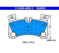 Set pastiglie freno, freno a disco ATE 13.0460-4850.2 (1 set-1 pezzo)