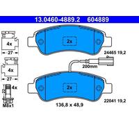 Set pastiglie freno, freno a disco ATE 13.0460-4889.2 (1set-1pcs)