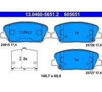 Set pastiglie freno, freno a disco ATE 13.0460-5651.2 (1 set-1 pezzo)