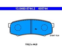 Set pastiglie freno, freno a disco ATE 13.0460-5744.2
