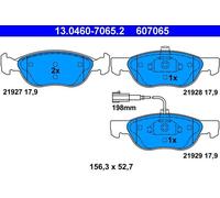 Set pastiglie freno, freno a disco ATE 13.0460-7065.2 (1set-1pcs)