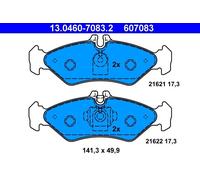 Set pastiglie freno, freno a disco ATE 13.0460-7083.2