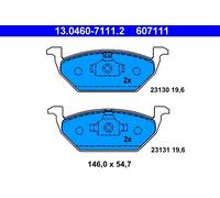 Set pastiglie freno, freno a disco ATE 13.0460-7111.2