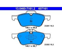 Set pastiglie freno, freno a disco ATE 13.0460-7161.2 (1set-1pcs)