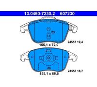 Set pastiglie freno, freno a disco ATE 13.0460-7230.2 (1set-1pcs)