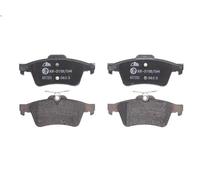 Set pastiglie freno, freno a disco ATE 13.0460-7251.2 per LAGUNA III 2 2007-2012
