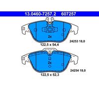 Set pastiglie freno, freno a disco ATE 13.0460-7257.2 (1set-1pcs)