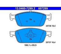Set pastiglie freno, freno a disco ATE 13.0460-7299.2 (1 set-1 pezzo)