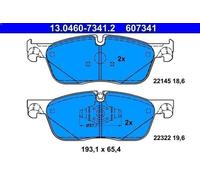 Set pastiglie freno, freno a disco ATE 13.0460-7341.2 per XE (X760) 2 2015-