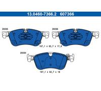 Set pastiglie freno, freno a disco ATE 13.0460-7366.2 per QASHQAI III 1.3 2021-