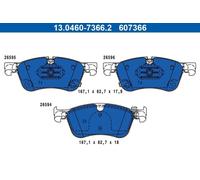 Set pastiglie freno, freno a disco ATE 13.0460-7366.2 RENAULT AUSTRAL 1.2 2022-