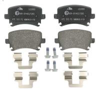 Set pastiglie freno, freno a disco ATE 13.0470-2880.2 per A3 (8P1) 2 2004-2012