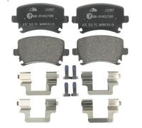 Set pastiglie freno, freno a disco ATE 13.0470-2887.2 per TT (8J3) 2 2008-2014