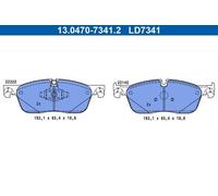 Set pastiglie freno, freno a disco ATE 13.0470-7341.2 per XE (X760) 2 2017-