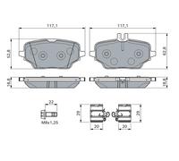 Set pastiglie freno, freno a disco BOSCH 0 986 460 154 per GLE (V167) 2 2018-