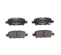 Set pastiglie freno, freno a disco BOSCH 0 986 494 861 per FX 3.5 2003-2008