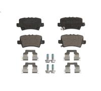 Set pastiglie freno, freno a disco BRECK per CIVIC VIII Hatchback 2 2006-2012