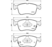 Set pastiglie freno, freno a disco BREMBO P 24 218 per FOCUS IV (HN) 1 2018-