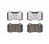 Set di pastiglie freno BREMBO Xtra P 36 020X, anteriore