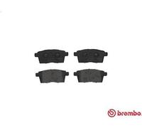 Set pastiglie freno, freno a disco BREMBO P 49 041 per CX-7 (ER) 2.3 2006-2009