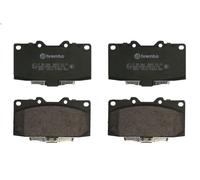 Set pastiglie freno, freno a disco BREMBO P 56 034 SKYLINE (R33) 2.5 1993-1998