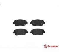 Set pastiglie freno, freno a disco BREMBO P 56 086 NOTE (E12) 1.2 2012-2016