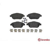 Set pastiglie freno, freno a disco BREMBO P 61 103 per C3 II (SC_) 1 2012-2016