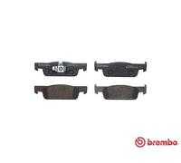 Set pastiglie freno, freno a disco BREMBO P 68 059 per CLIO IV (BH_) 1.2 2012-