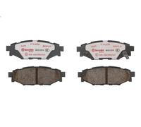 Set pastiglie freno, freno a disco BREMBO P 78 020X SUBARU XV (_GP_) 2 2012-2017