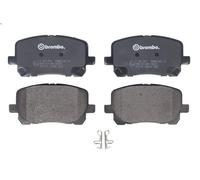 Set pastiglie freno, freno a disco BREMBO P 83 061 per TENGYI V80 2 2010-